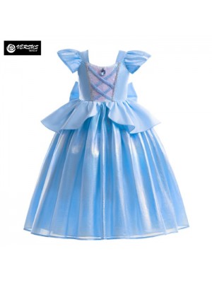 Cenerentola Vestito Carnevale Cinderella Cosplay Costume Dress CIND004